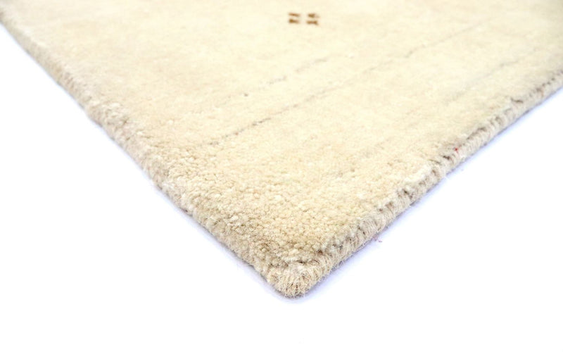 Uldtæppe - 195 x 140 cm - beige