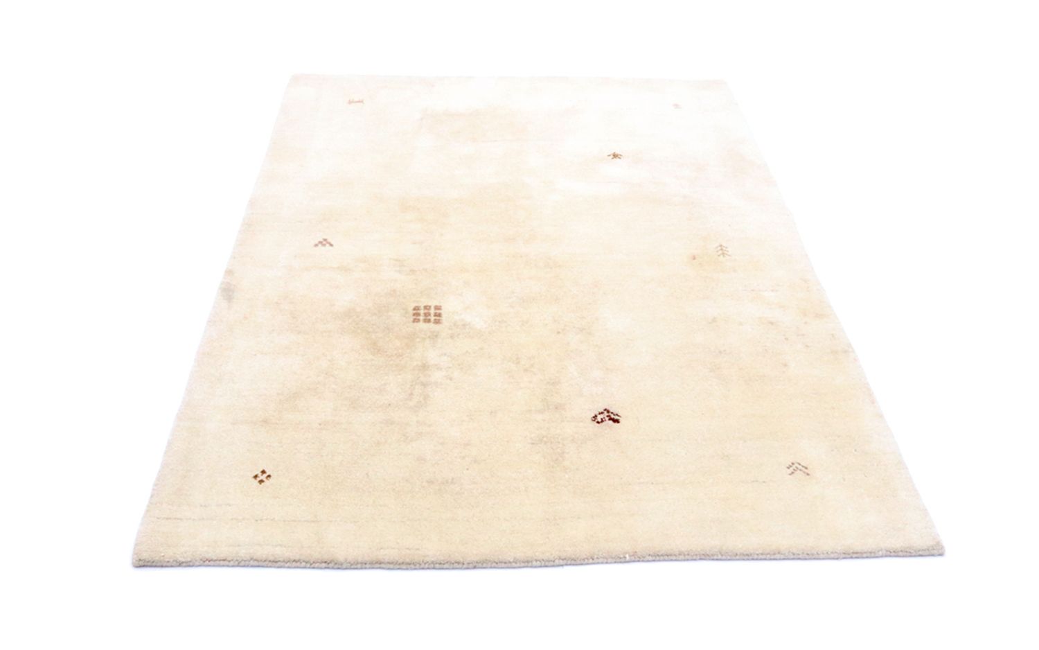 Uldtæppe - 195 x 140 cm - beige