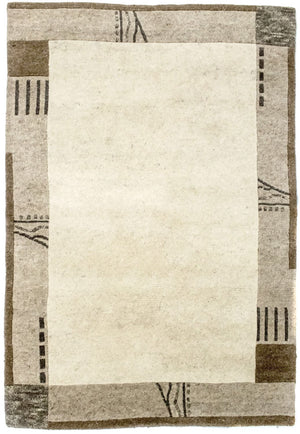 Nepal Tæppe - 174 x 122 cm - beige