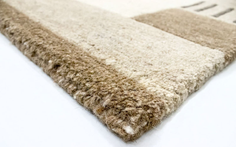 Nepal Tæppe - 174 x 122 cm - beige