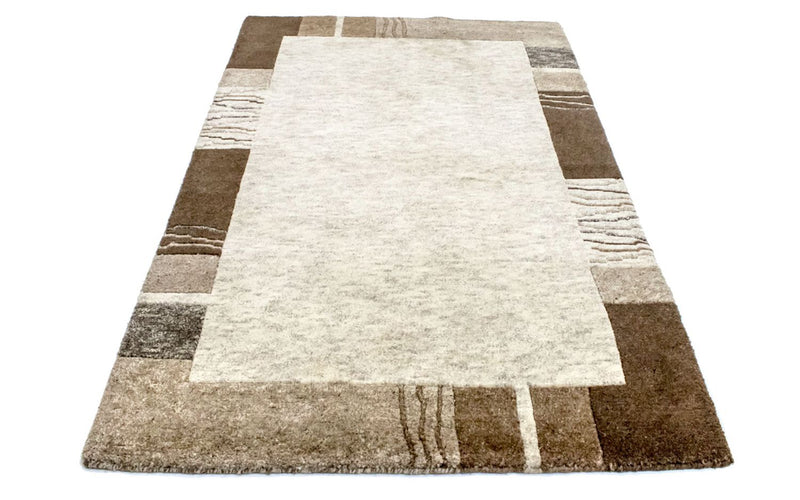 Nepal Tæppe - 183 x 118 cm - beige