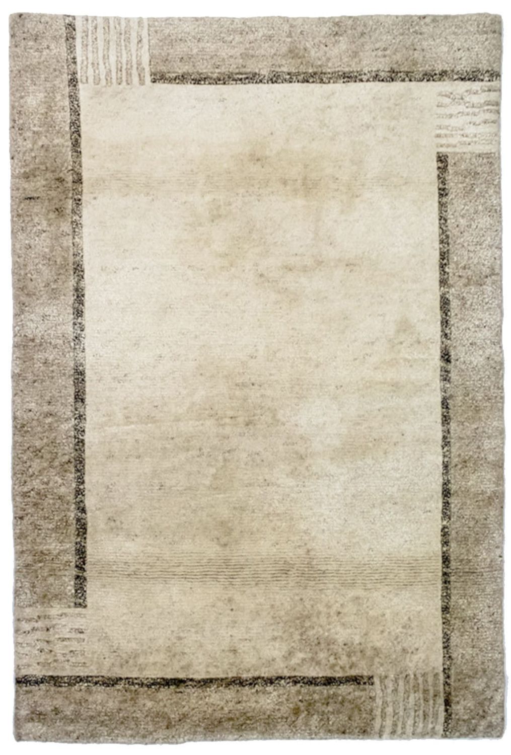 Nepal Tæppe - 173 x 122 cm - beige