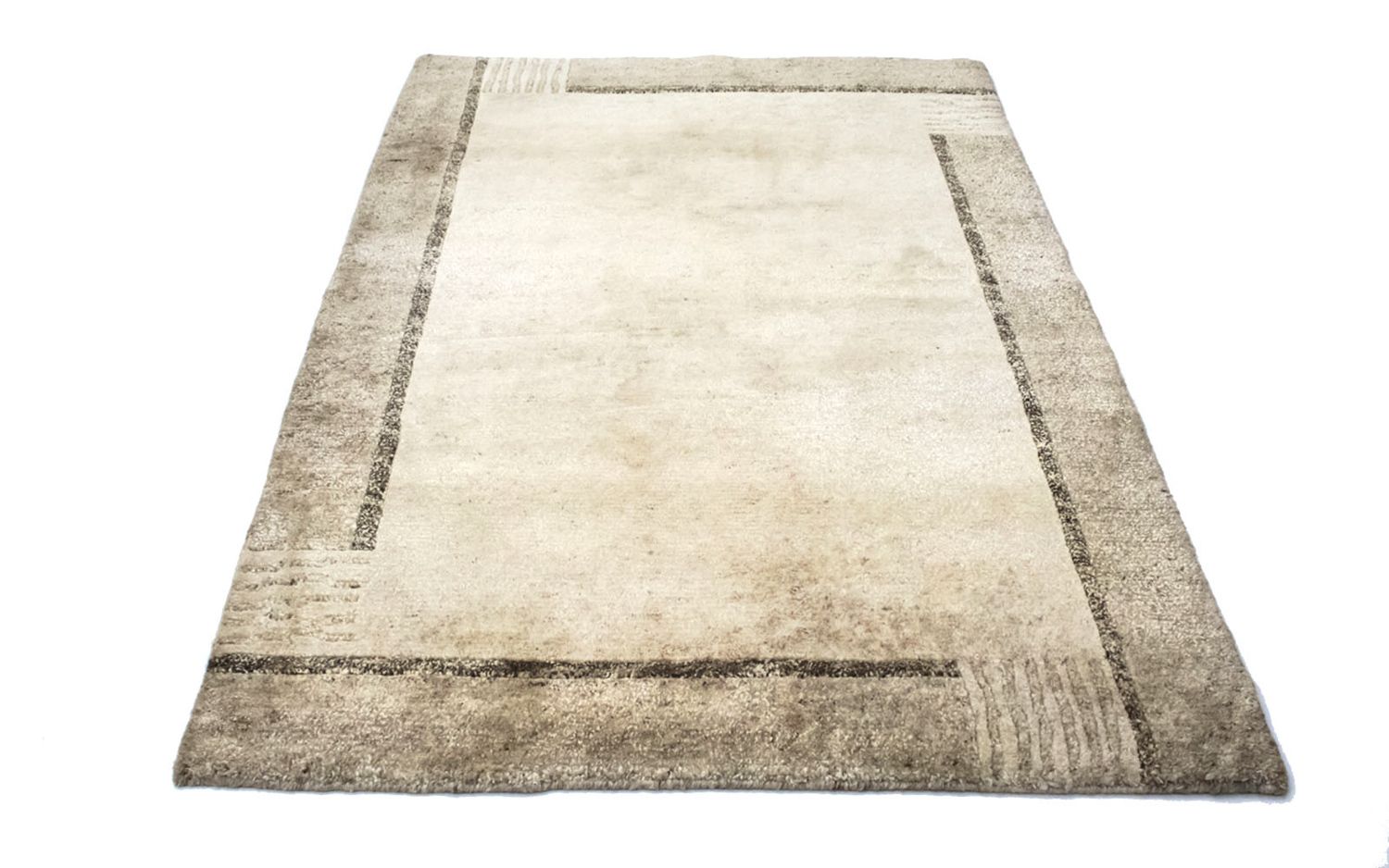 Nepal Tæppe - 173 x 122 cm - beige