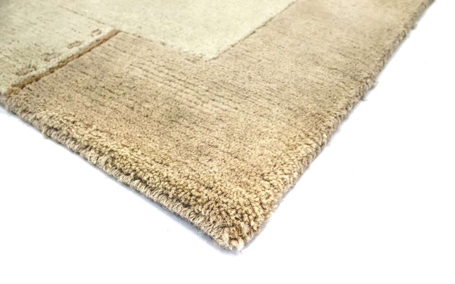 Nepal Tæppe - 180 x 124 cm - beige