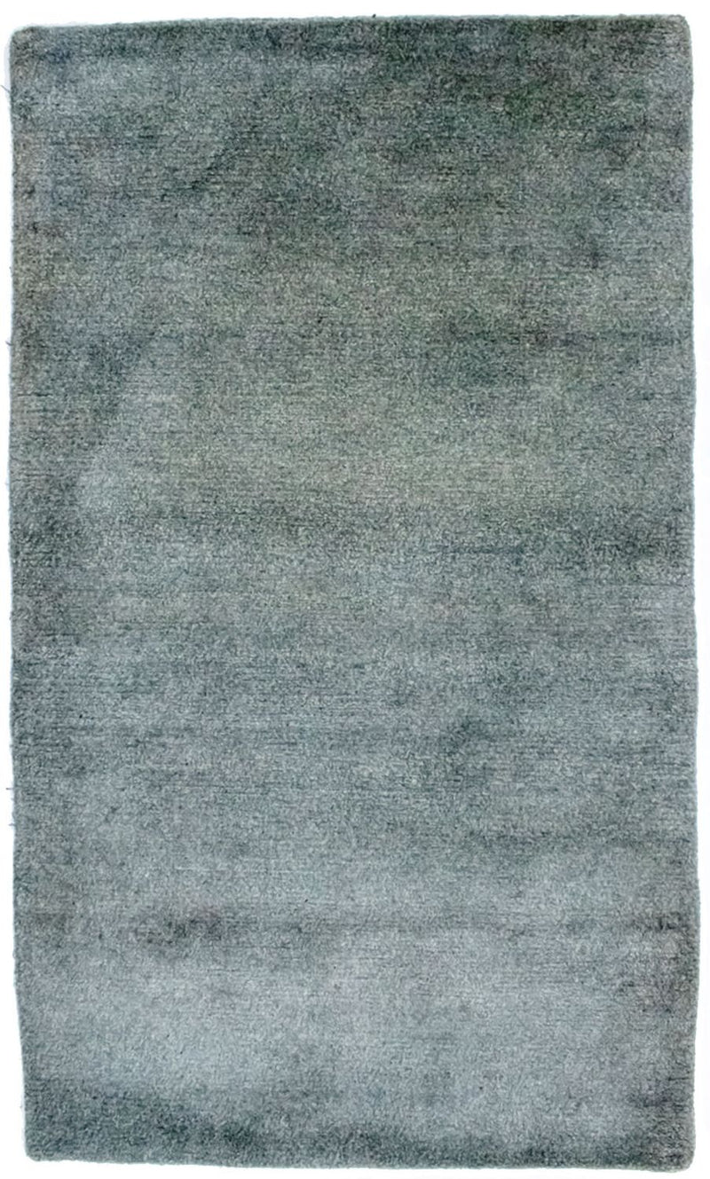 Nepal Tæppe - 157 x 91 cm - sølv