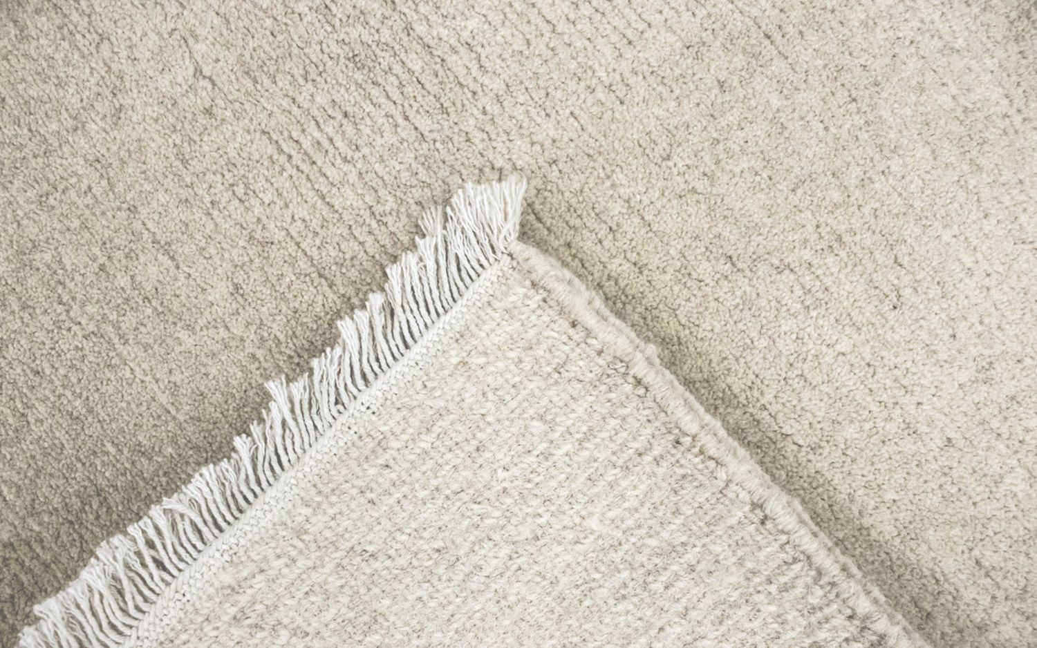 Nepal Tæppe - 198 x 145 cm - beige