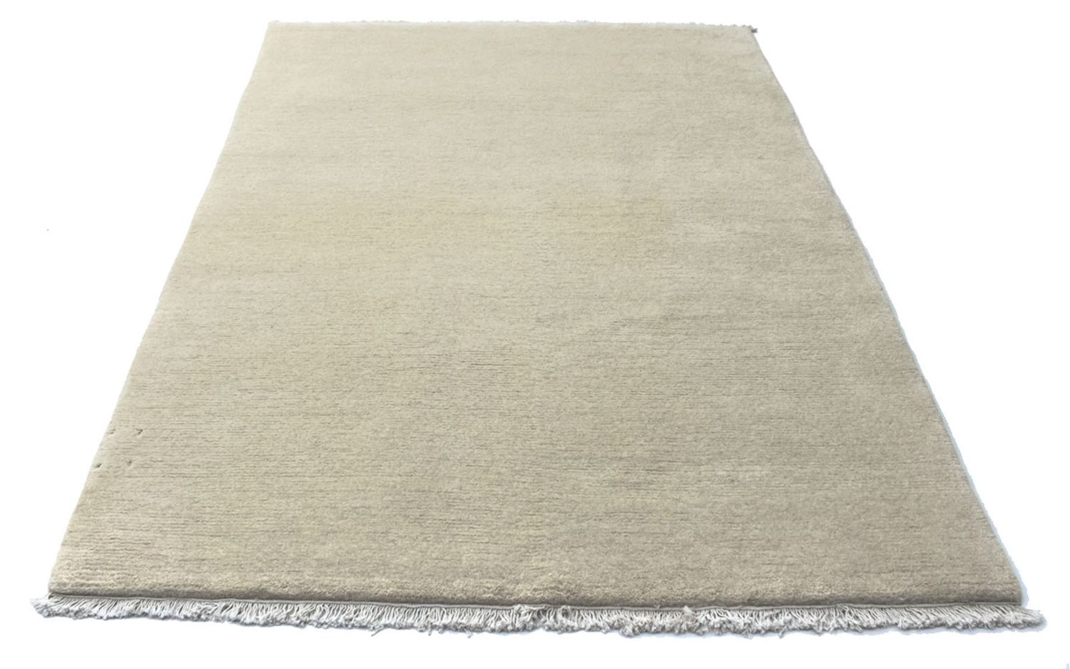 Nepal Tæppe - 198 x 145 cm - beige