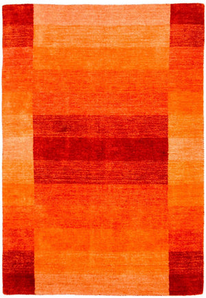 Uldtæppe - 184 x 133 cm - farvet