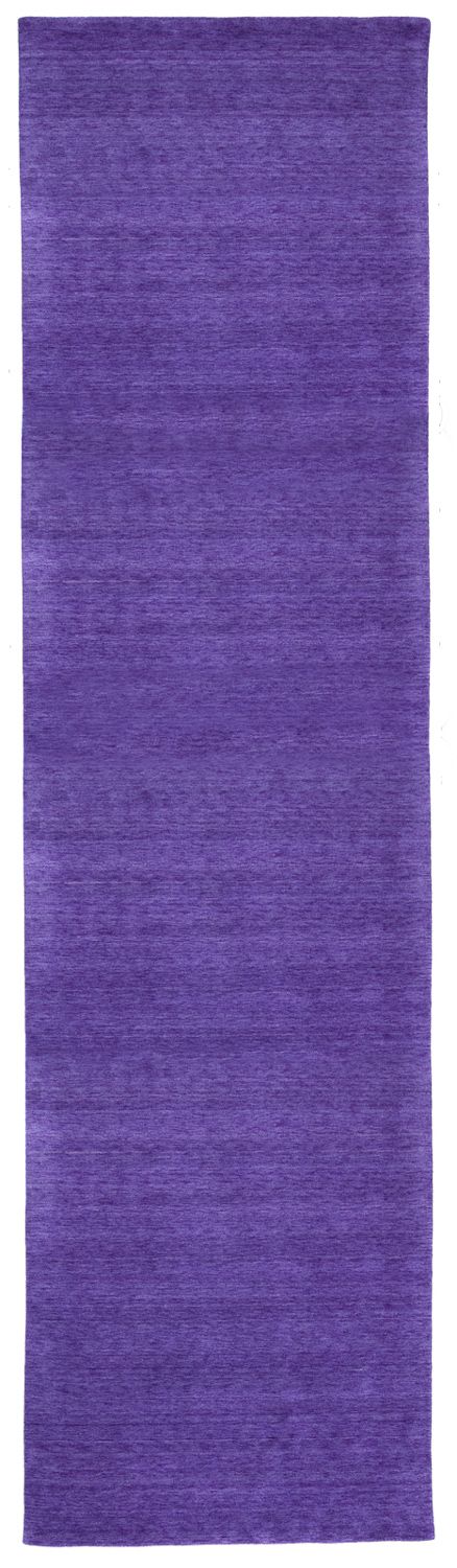 Løber Gabbeh-tæppe - Indus - 400 x 80 cm - lilla