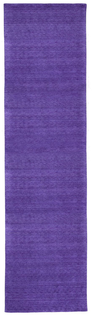 Løber Gabbeh-tæppe - Indus - 400 x 80 cm - lilla