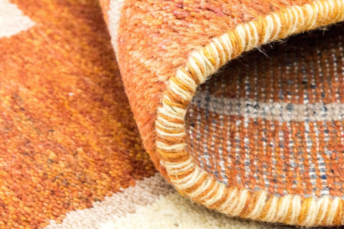 Gabbeh-tæppe - Indus - 140 x 70 cm - orange