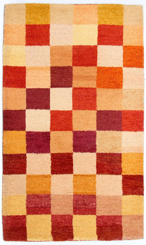 Gabbeh-tæppe - Indus - 157 x 96 cm - farvet
