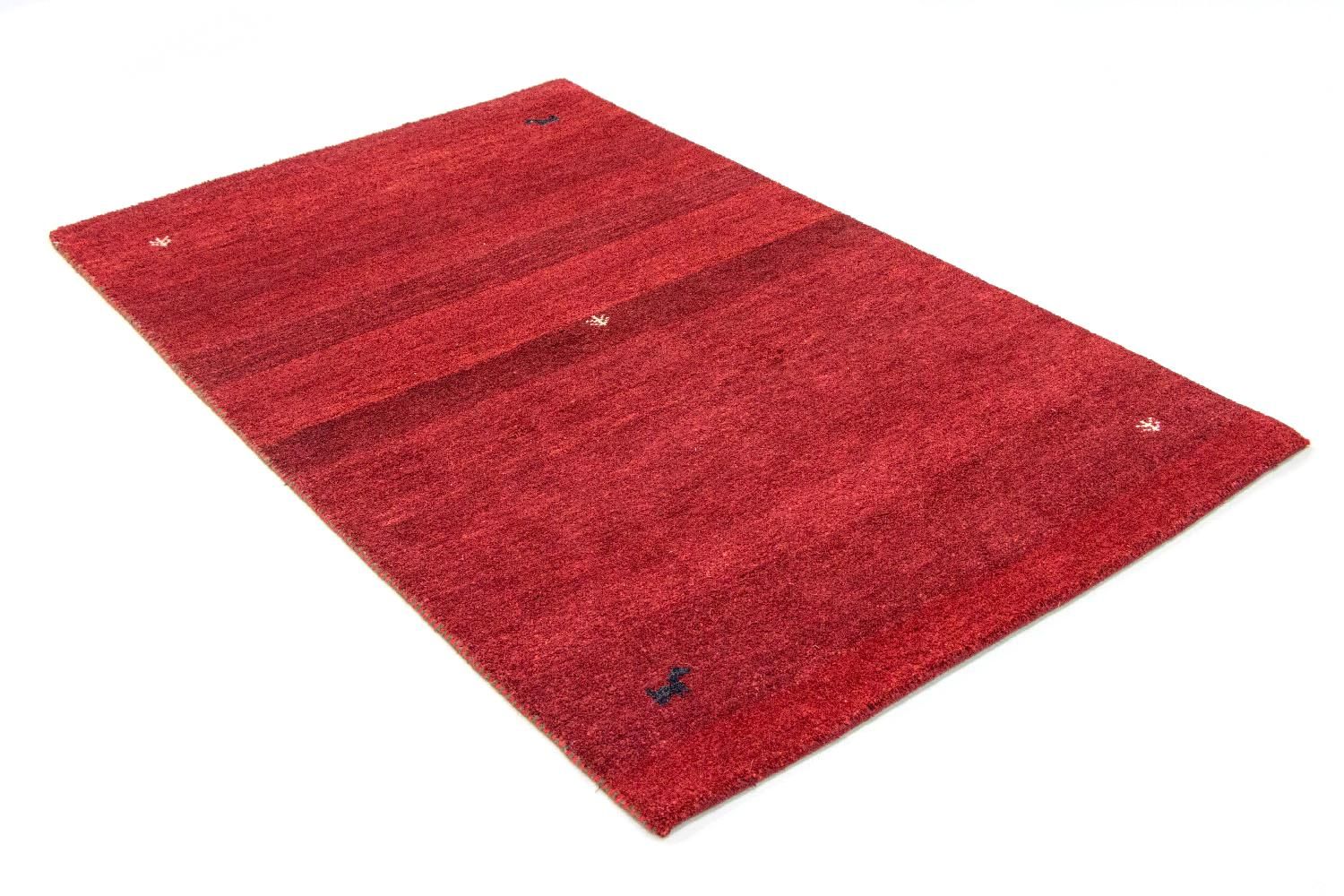 Gabbeh-tæppe - Indus - 182 x 119 cm - rød
