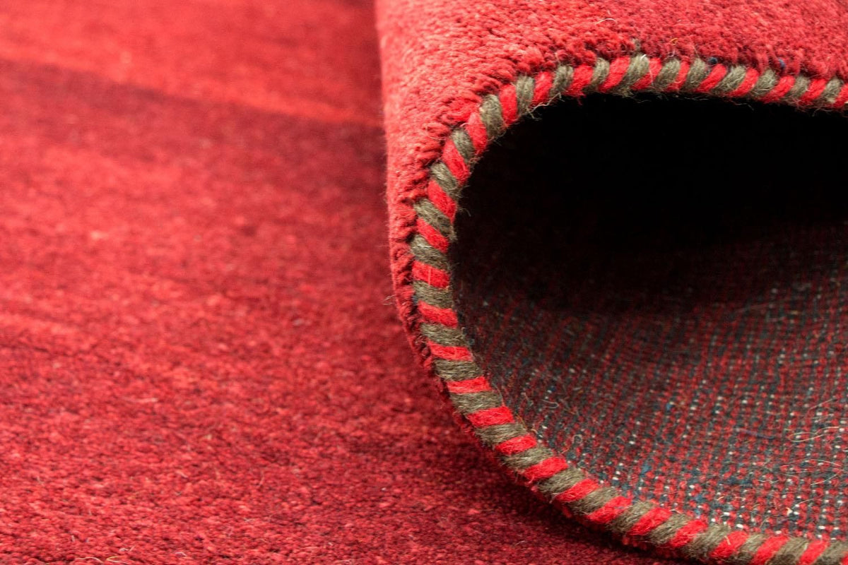 Gabbeh-tæppe - Indus - 182 x 119 cm - rød