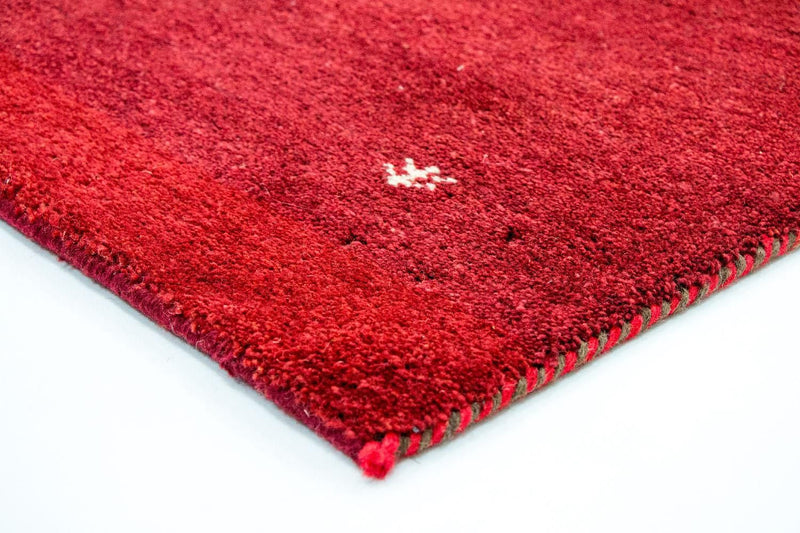 Gabbeh-tæppe - Indus - 182 x 119 cm - rød
