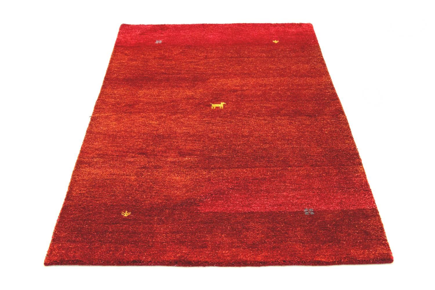 Gabbeh-tæppe - Indus - 176 x 118 cm - rød