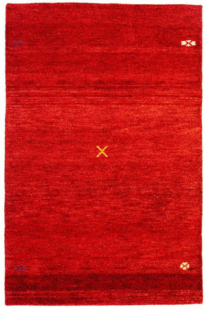Gabbeh-tæppe - Indus - 182 x 115 cm - rød
