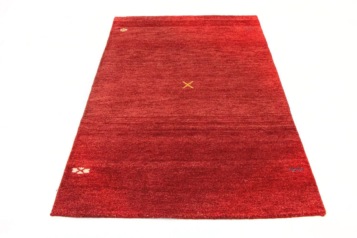 Gabbeh-tæppe - Indus - 182 x 115 cm - rød