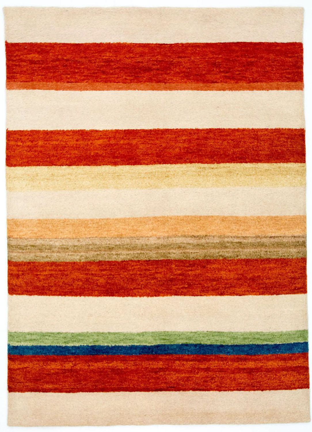 Gabbeh-tæppe - Indus - 196 x 139 cm - farvet