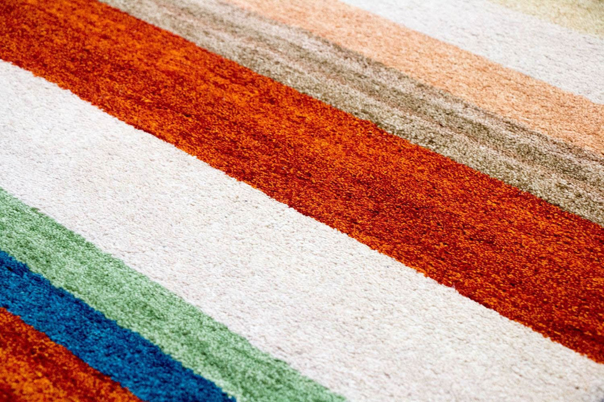 Gabbeh-tæppe - Indus - 196 x 139 cm - farvet