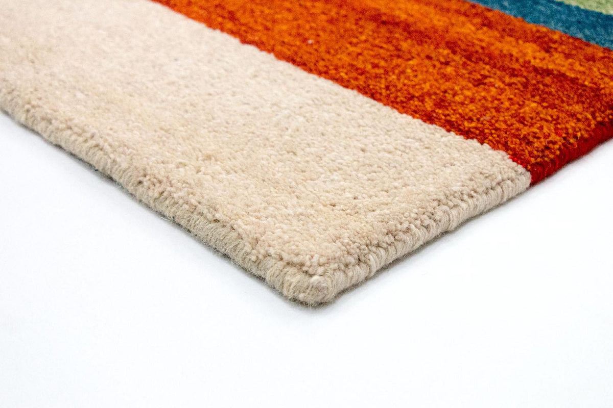 Gabbeh-tæppe - Indus - 196 x 139 cm - farvet