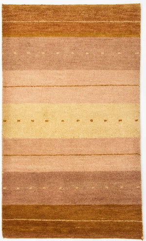 Gabbeh-tæppe - Indus - 151 x 95 cm - flerfarvet