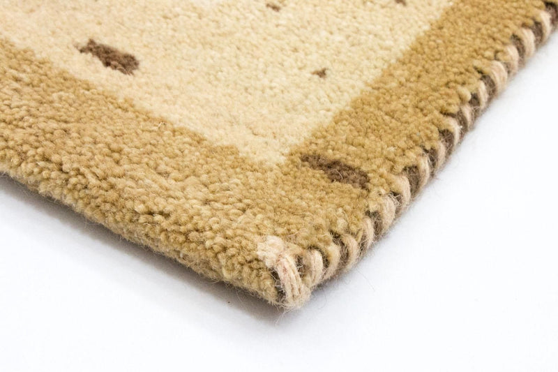 Gabbeh-tæppe - Indus - 136 x 72 cm - beige