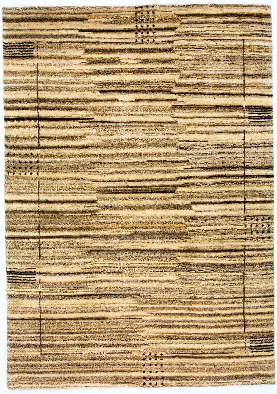 Gabbeh-tæppe - Indus - 202 x 140 cm - flerfarvet