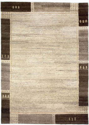 Gabbeh-tæppe - Indus - 200 x 139 cm - beige