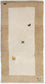 Gabbeh-tæppe - Indus - 140 x 70 cm - beige