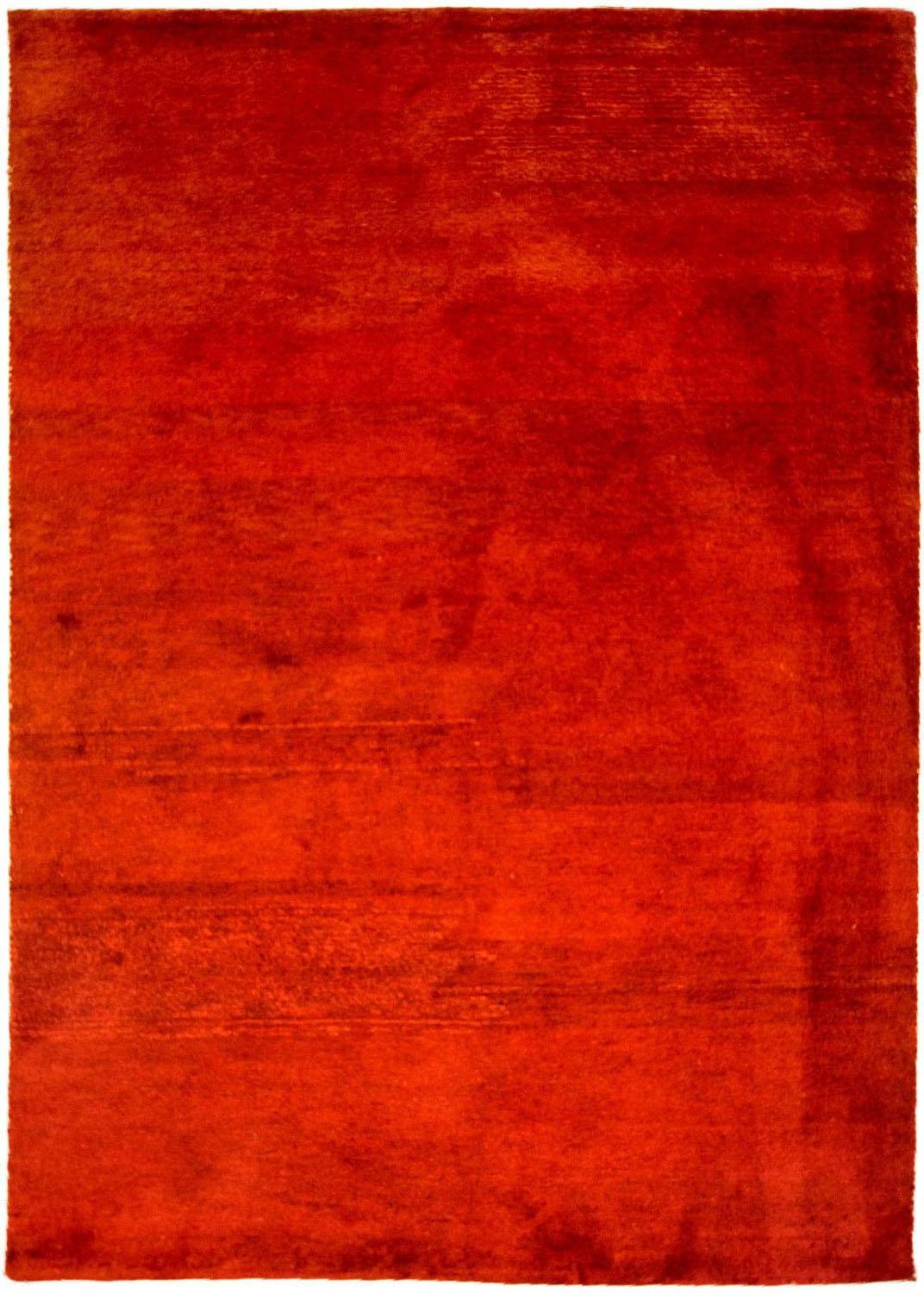 Gabbeh-tæppe - Indus - 242 x 175 cm - rød
