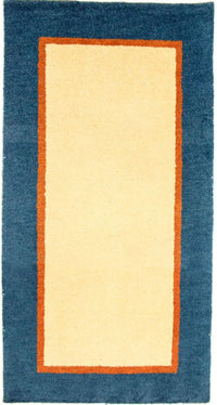 Gabbeh-tæppe - Indus - 140 x 70 cm - beige