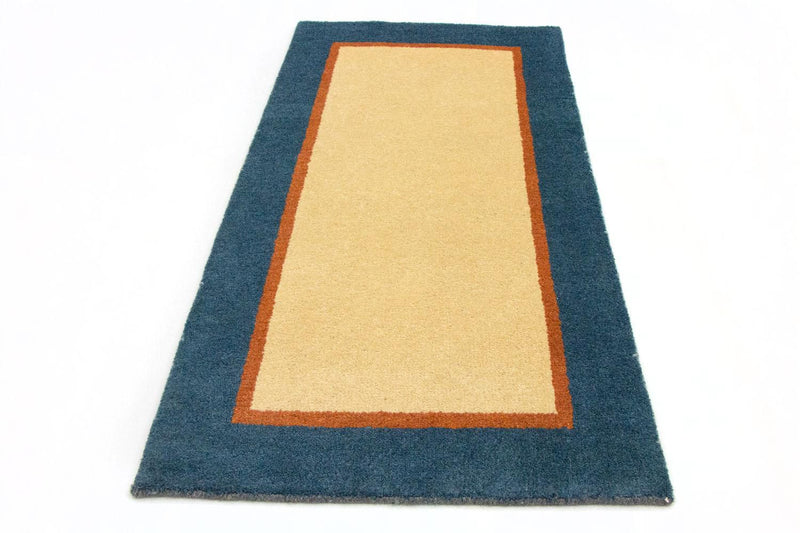 Gabbeh-tæppe - Indus - 140 x 70 cm - beige