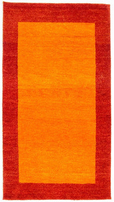 Gabbeh-tæppe - Indus - 160 x 93 cm - orange