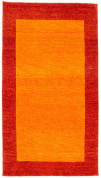 Gabbeh-tæppe - Indus - 160 x 93 cm - orange
