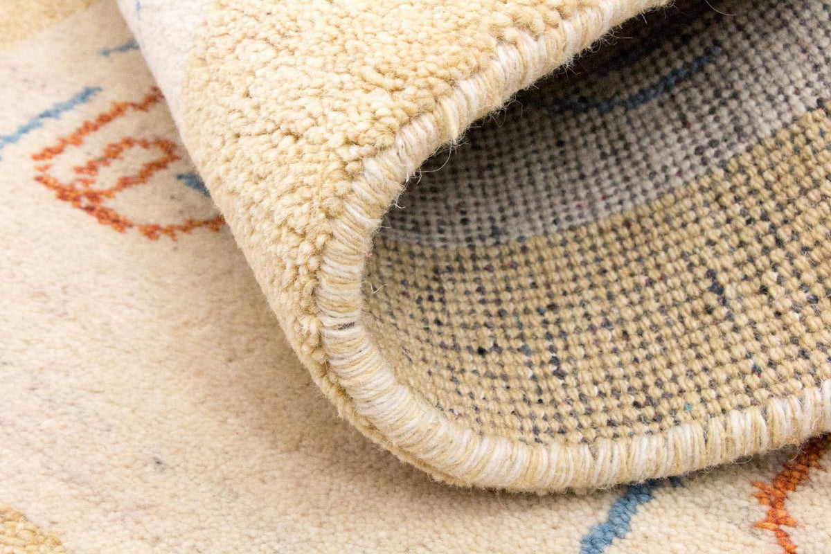 Gabbeh-tæppe - Indus - 140 x 70 cm - beige