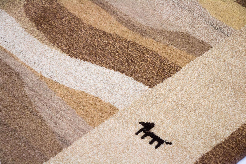 Gabbeh-tæppe - Indus - 203 x 140 cm - flerfarvet