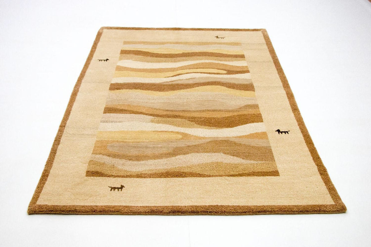 Gabbeh-tæppe - Indus - 203 x 140 cm - flerfarvet