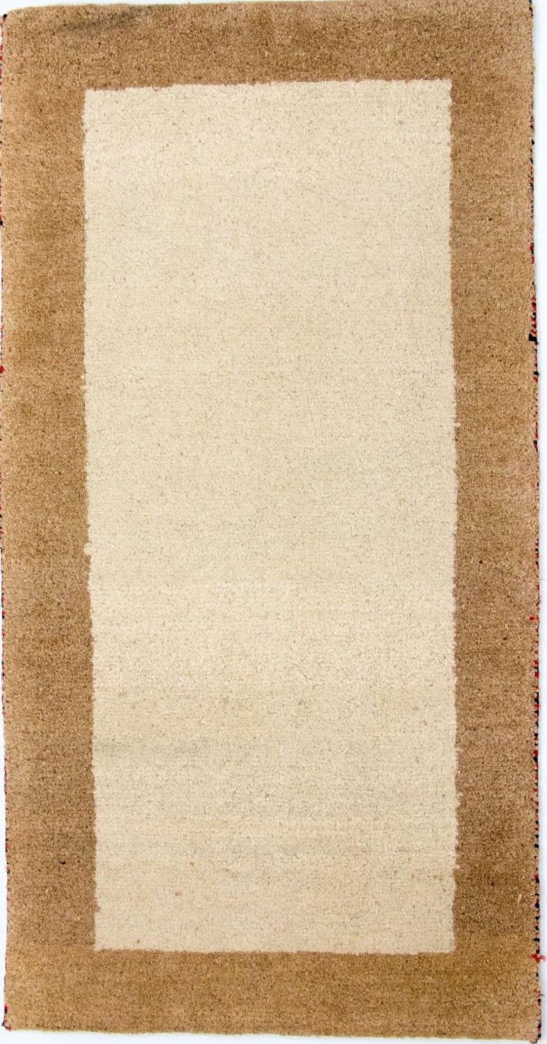 Gabbeh-tæppe - Indus - 132 x 68 cm - beige