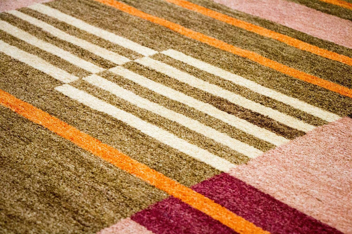 Gabbeh-tæppe - Indus - 200 x 140 cm - flerfarvet