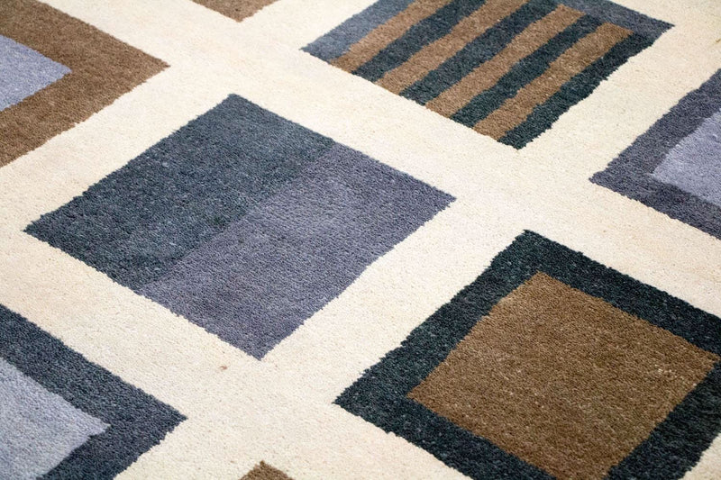Gabbeh-tæppe - Indus - 204 x 135 cm - beige