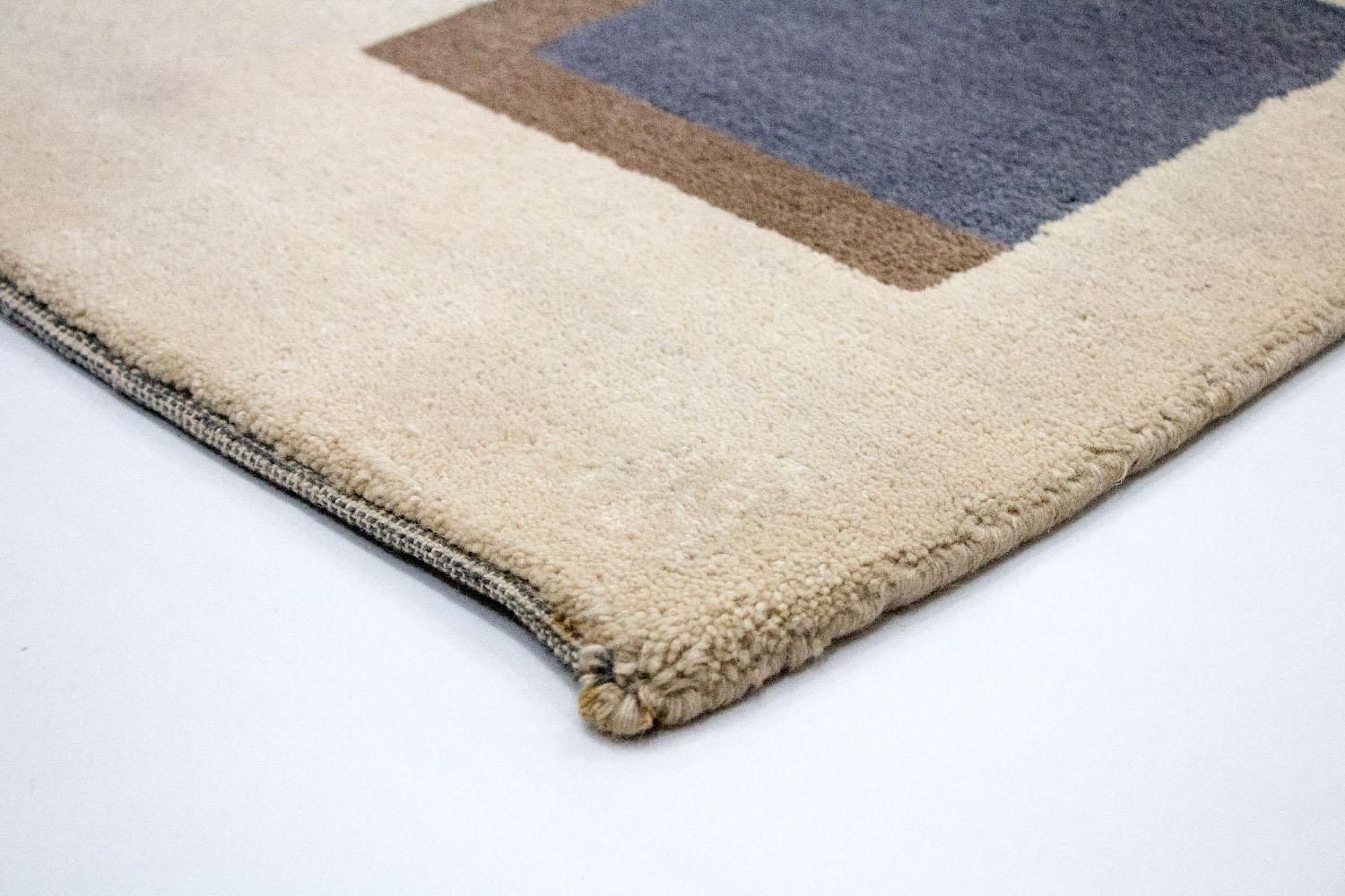 Gabbeh-tæppe - Indus - 204 x 135 cm - beige
