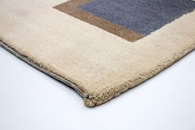 Gabbeh-tæppe - Indus - 204 x 135 cm - beige