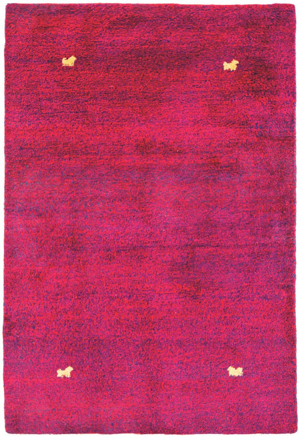 Gabbeh-tæppe - Indus - 205 x 140 cm - pink
