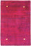 Gabbeh-tæppe - Indus - 205 x 140 cm - pink