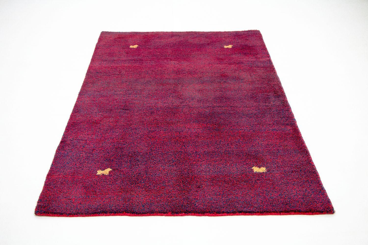 Gabbeh-tæppe - Indus - 205 x 140 cm - pink
