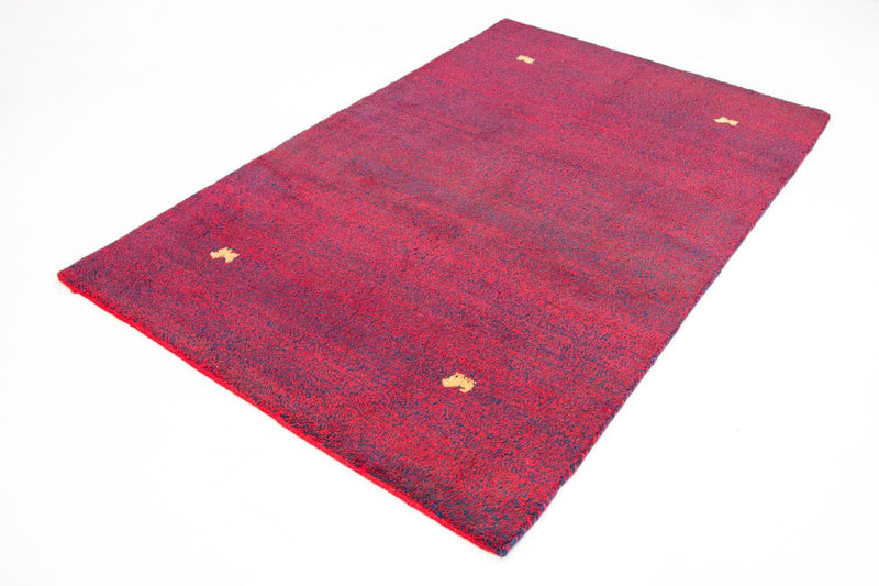 Gabbeh-tæppe - Indus - 205 x 140 cm - pink