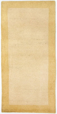 Gabbeh-tæppe - Indus - 140 x 70 cm - beige