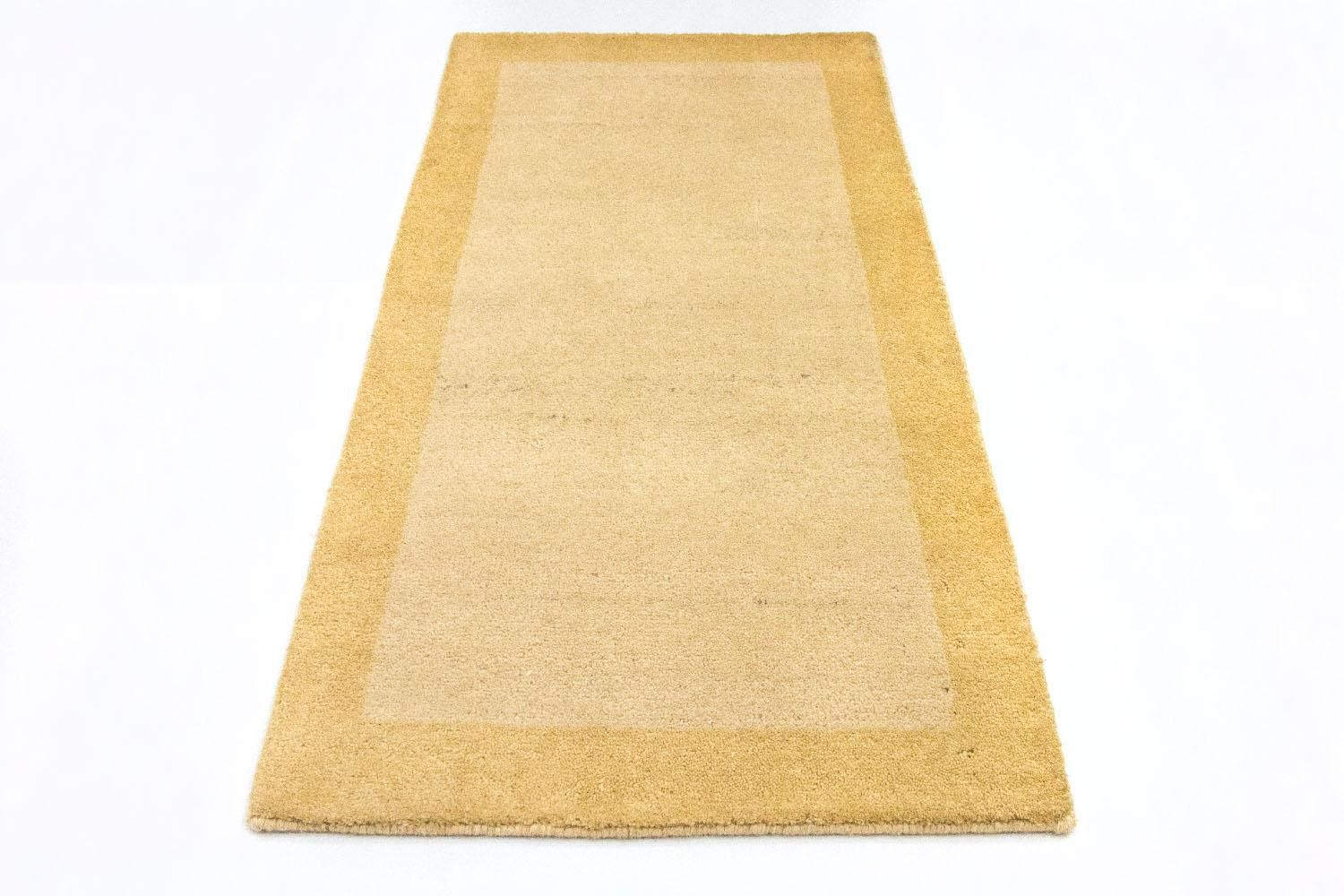 Gabbeh-tæppe - Indus - 140 x 70 cm - beige