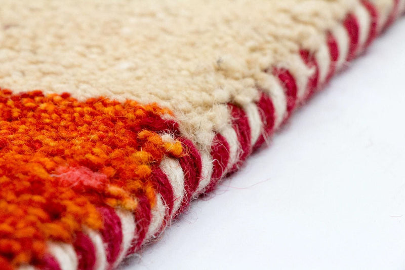 Gabbeh-tæppe - Indus - 140 x 70 cm - beige